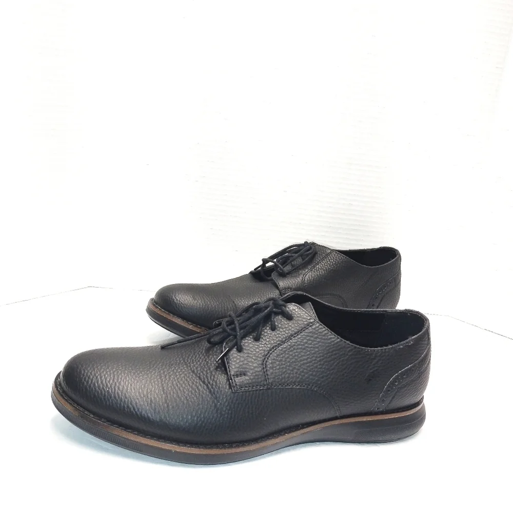 Bass shoes black synthetic material lace up Size: 12